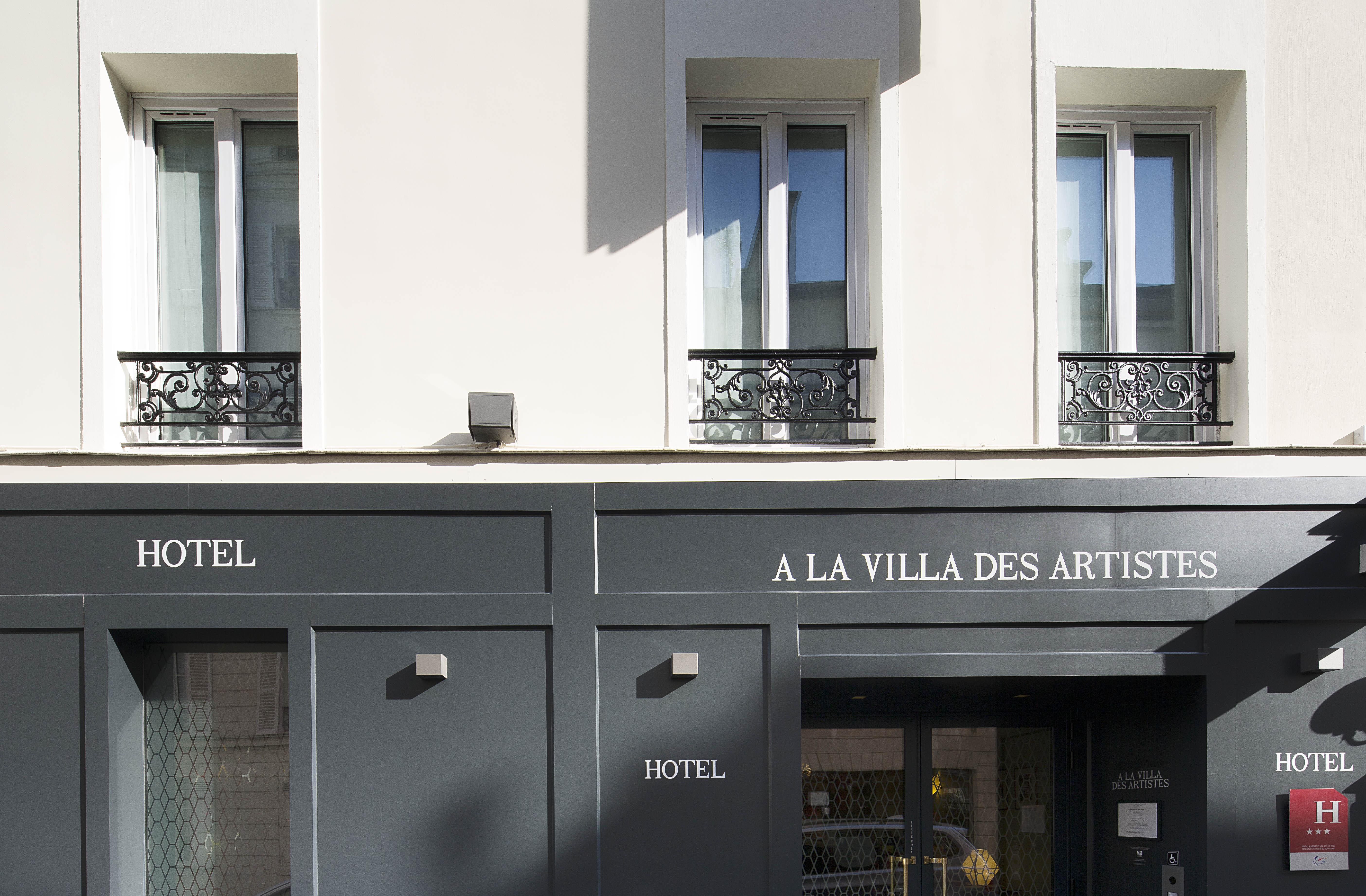 Hotel A La Villa Des Artistes Parijs Buitenkant foto